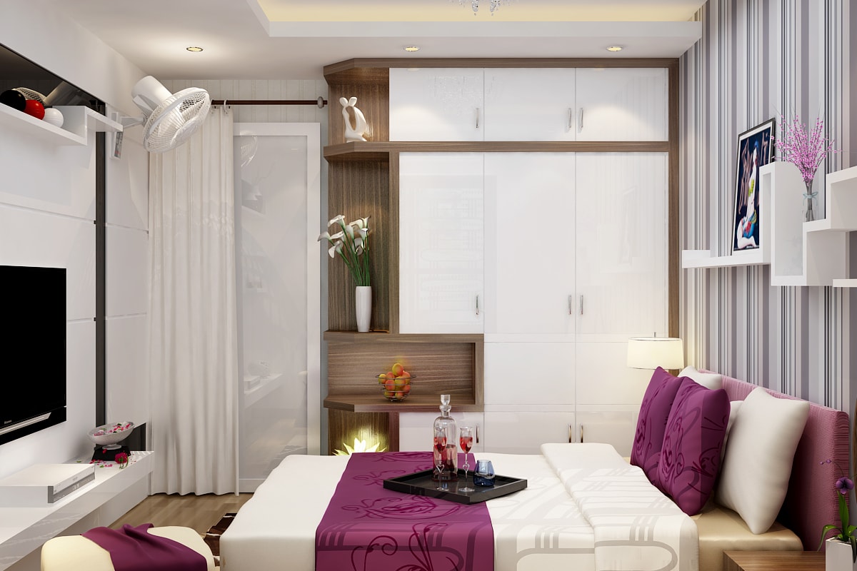 Thiết kế thi công nội thất chung cư tại TP Vinh Nghệ An