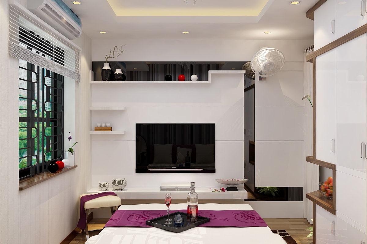 Thiết kế thi công nội thất chung cư tại TP Vinh Nghệ An