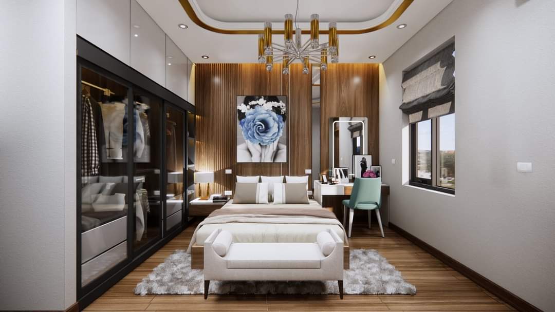 Thiết kế thi công nội thất chung cư Huy Hùng TP Vinh-Nghệ An
