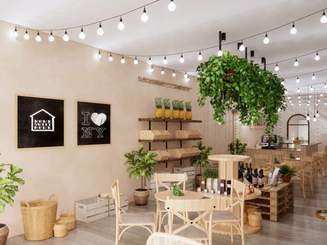 Thiết kế thi công quán cà phê tại Nghi Lộc-Nghệ An
