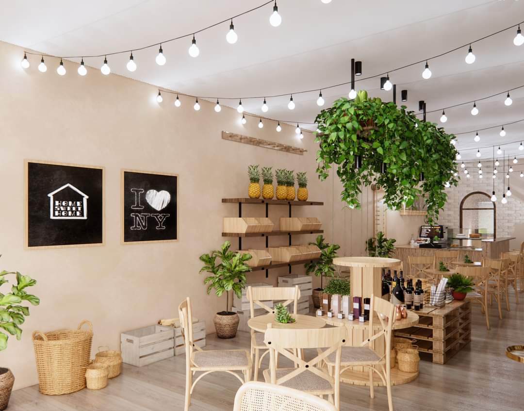 Thiết kế thi công quán cà phê tại Nghi Lộc-Nghệ An