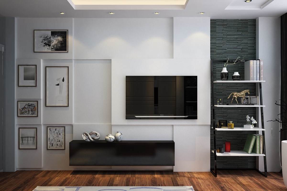 Thiết kế nội thất phòng khách nhà lô phố tại Thành Phố Vinh
