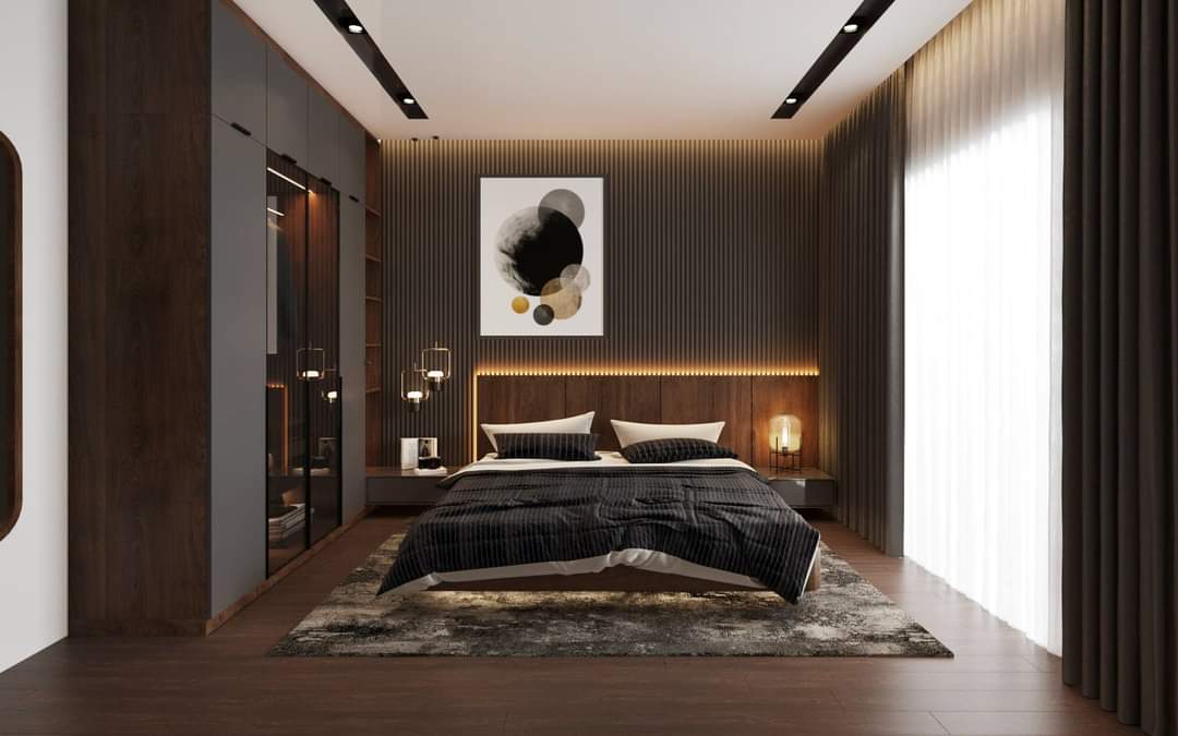 Thiết kế thi công phòng ngủ biệt thự tại TP Vinh